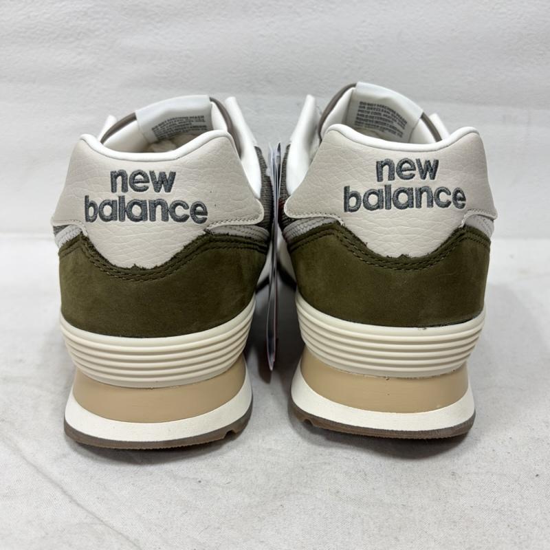 ニューバランス New Balance スニーカー スニーカー U5742RG スウェード メッシュ スニーカー 28.0cm ロゴ、文字 カーキ / カーキ / khaki X ベージュ / ベージュ / beige メンズ USED 古着 中古 50162523