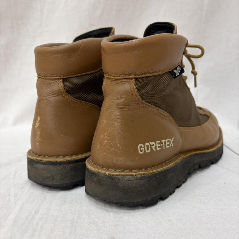 ダナー Danner ブーツ ショートブーツ D121033 ブラウン 茶色 フィールドブーツ ゴアテックス GORE-TEX Vibram ヴィヴラムソール US8/26cm 26.0cm 無地 茶 / ブラウン / brown メンズ USED 古着 中古 50162524