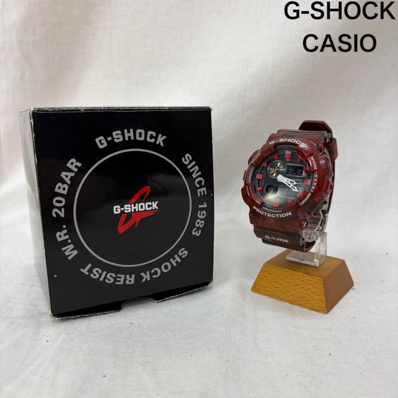 ジーショック G-SHOCK 腕時計 デジタル G-LIDE(GAX-100MB-4A) アナログ デジタル 20気圧防水 ショックレジストred 箱付き FREE メンズ USED 古着 中古 50162528