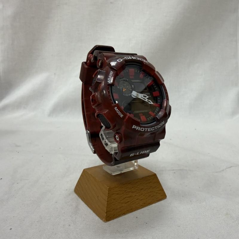 ジーショック G-SHOCK 腕時計 デジタル G-LIDE(GAX-100MB-4A) アナログ デジタル 20気圧防水 ショックレジストred 箱付き FREE メンズ USED 古着 中古 50162528