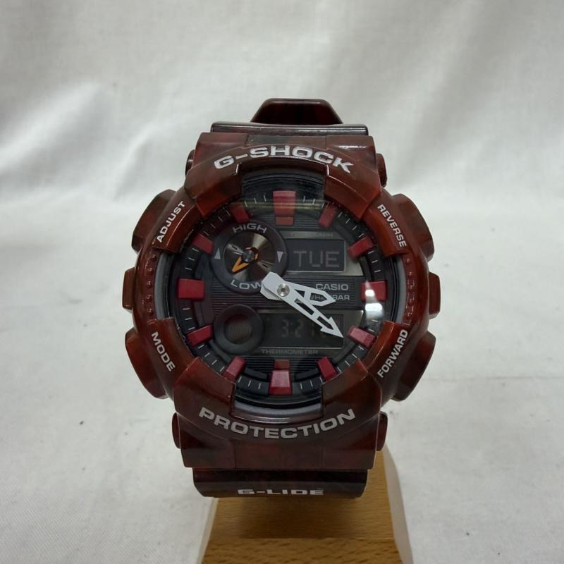 ジーショック G-SHOCK 腕時計 デジタル G-LIDE(GAX-100MB-4A) アナログ デジタル 20気圧防水 ショックレジストred 箱付き FREE メンズ USED 古着 中古 50162528