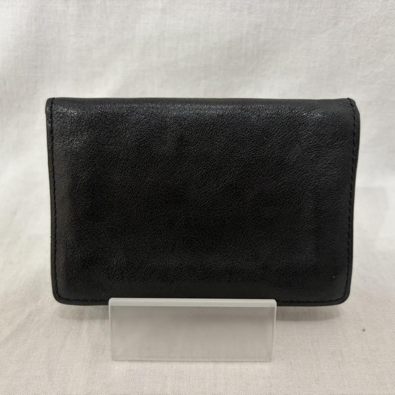 ポーター PORTER ファッション小物 ファッション小物 カードケース 名刺入れ 革製 レザー 無地 黒 / ブラック / black メンズ USED 古着 中古 50162530
