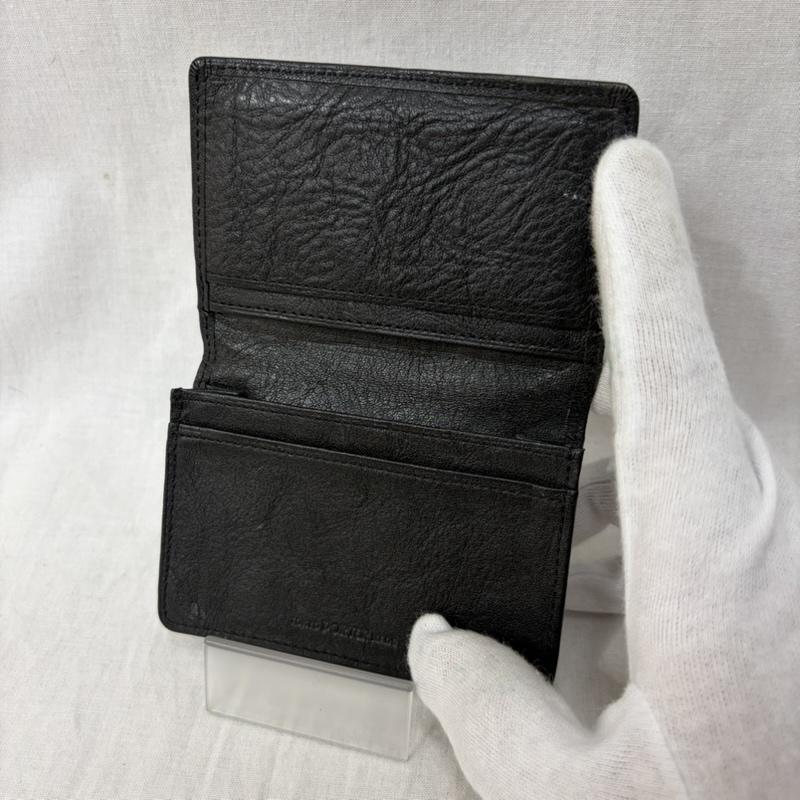 ポーター PORTER ファッション小物 ファッション小物 カードケース 名刺入れ 革製 レザー 無地 黒 / ブラック / black メンズ USED 古着 中古 50162530