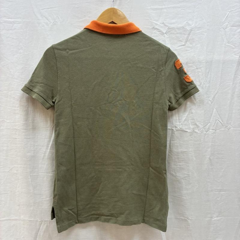 ポロバイラルフローレン Polo by RALPH LAUREN ポロシャツ 半袖 ビッグポニー ナンバリング 刺繍 ポロシャツ Y2K M レディース USED 古着 中古 50162534