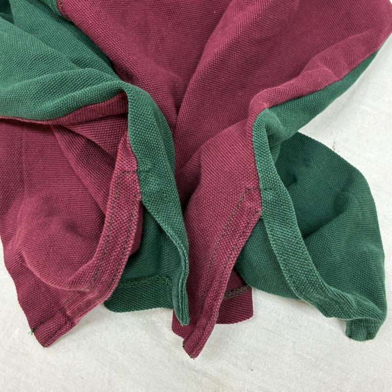 ポロラルフローレン POLO RALPH LAUREN ポロシャツ 半袖 ビッグポニー 刺繍 パネル 切替 ポロシャツ M メンズ USED 古着 中古 50162535