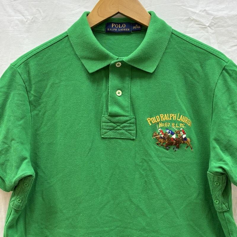 ポロラルフローレン POLO RALPH LAUREN ポロシャツ 半袖 ロゴ ナンバリング 刺繍 ポロシャツ M メンズ USED 古着 中古 50162537