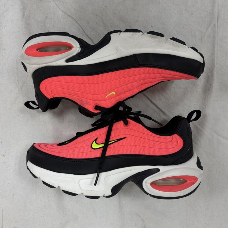 ナイキ NIKE スニーカー スニーカー Air Max Portal エアマックス ポータル HF3053-006 スニーカー 25.0cm ロゴ、文字 桃 / ピンク / pink X 黒 / ブラック / black X 白 / ホワイト / white X 黄緑 / イエローグリーン / メンズ USED 古着 中古 50162538