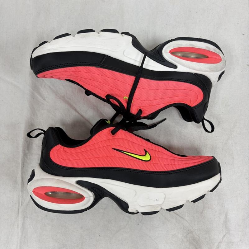 ナイキ NIKE スニーカー スニーカー Air Max Portal エアマックス ポータル HF3053-006 スニーカー 25.0cm ロゴ、文字 桃 / ピンク / pink X 黒 / ブラック / black X 白 / ホワイト / white X 黄緑 / イエローグリーン / メンズ USED 古着 中古 50162538