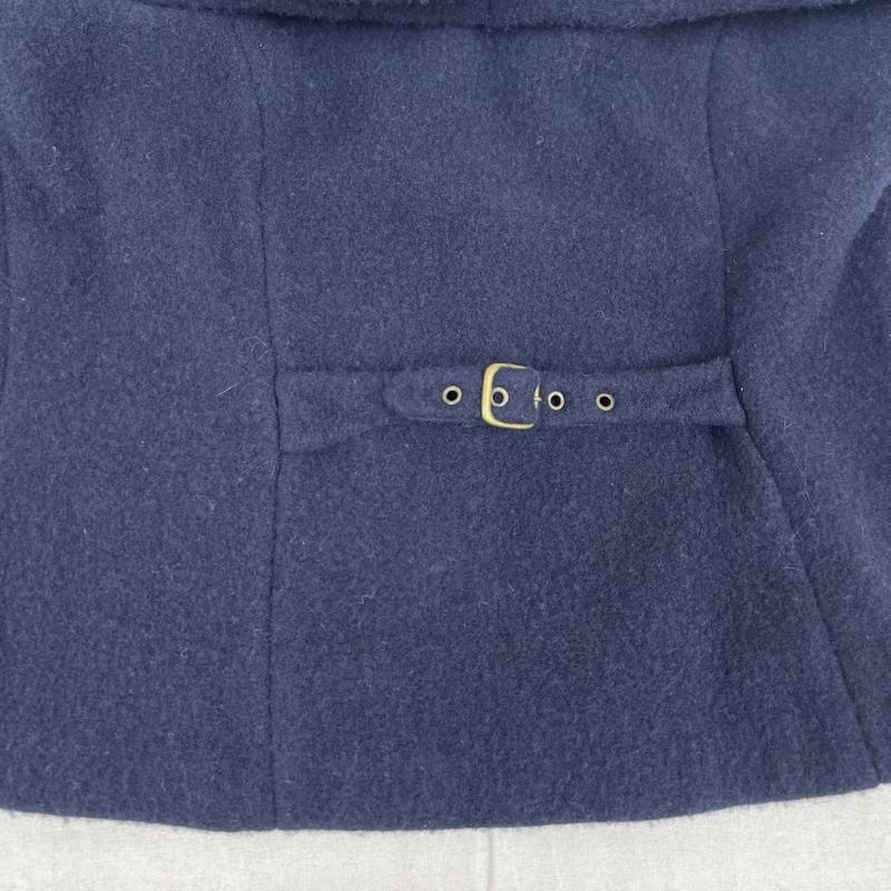 ラルフローレン RALPHLAUREN ジャケット、上着 ジャケット、ブレザー ショート丈 ウール テーラード ジャケット ニット ブレザー XL 紺 / ネイビー / navy レディース USED 古着 中古 50162548