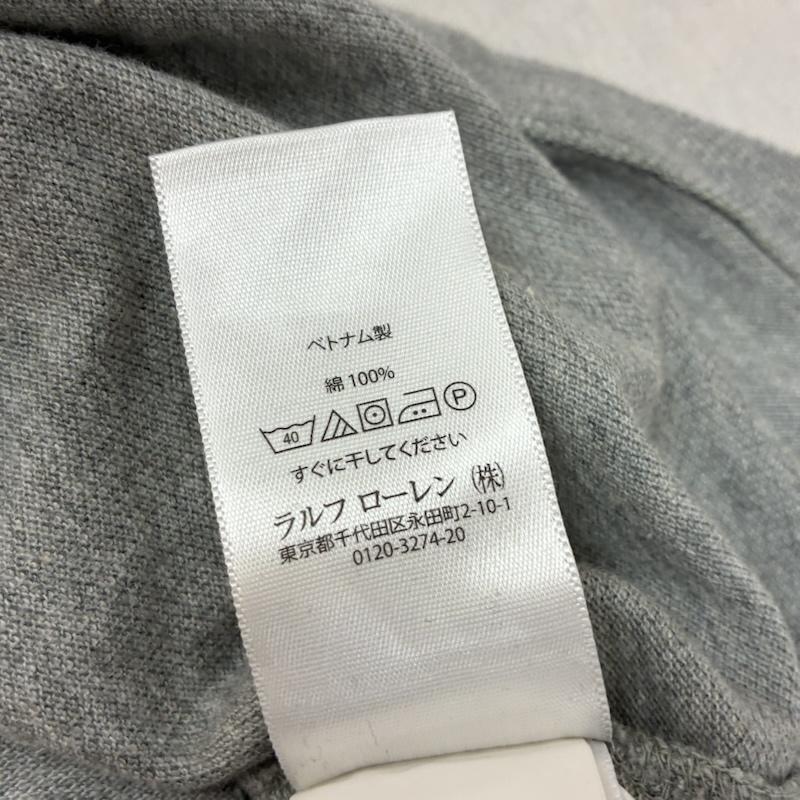 ポロラルフローレン POLO RALPH LAUREN ポロシャツ 長袖 ビッグポニー 刺繍 リブライン ロングスリーブ ポロシャツ L メンズ USED 古着 中古 50162550