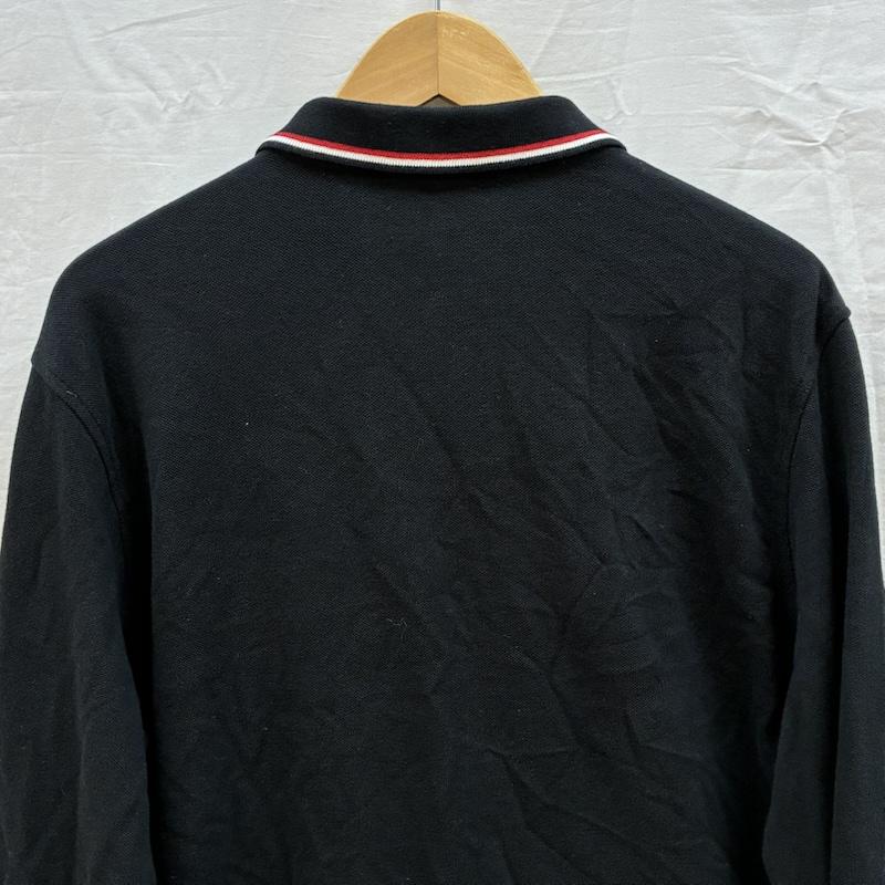 ポロラルフローレン POLO RALPH LAUREN ポロシャツ 長袖 ビッグポニー 刺繍 リブライン ロングスリーブ ポロシャツ L メンズ USED 古着 中古 50162554