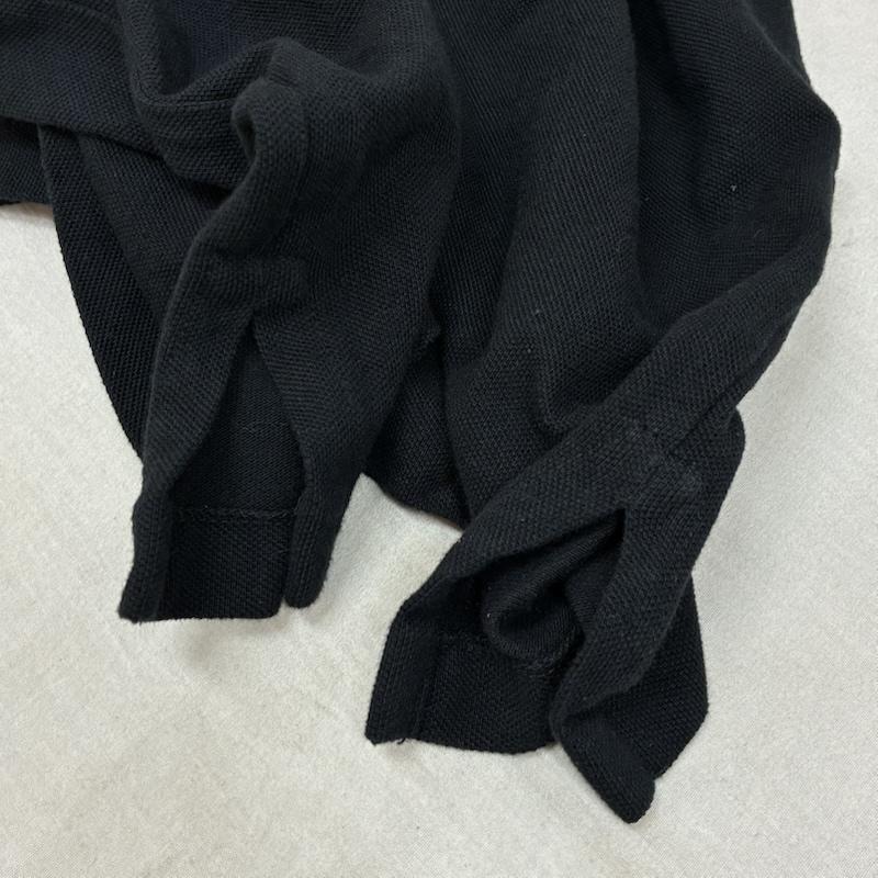 ポロラルフローレン POLO RALPH LAUREN ポロシャツ 長袖 ビッグポニー 刺繍 リブライン ロングスリーブ ポロシャツ L メンズ USED 古着 中古 50162554