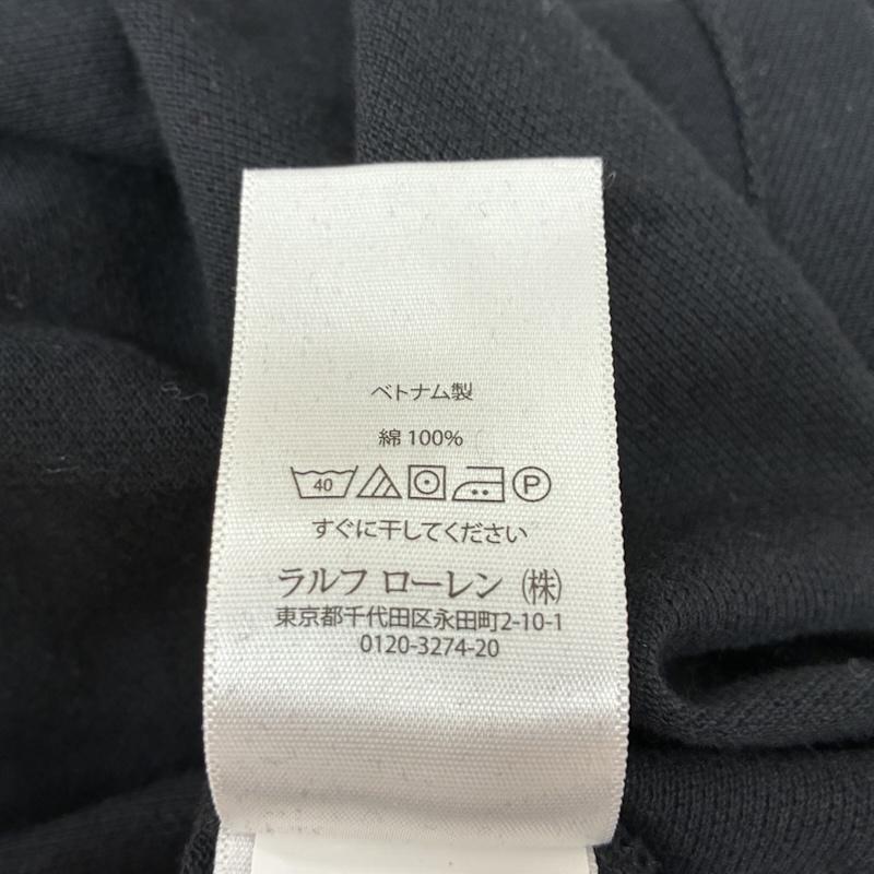 ポロラルフローレン POLO RALPH LAUREN ポロシャツ 長袖 ビッグポニー 刺繍 リブライン ロングスリーブ ポロシャツ L メンズ USED 古着 中古 50162554