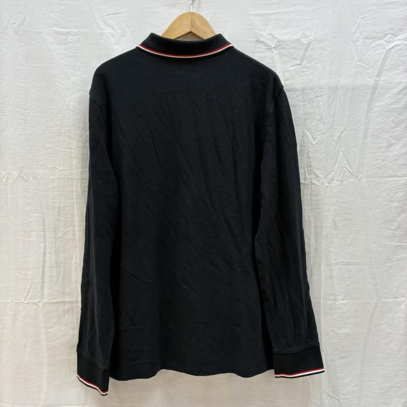 ポロラルフローレン POLO RALPH LAUREN ポロシャツ 長袖 ビッグポニー 刺繍 リブライン ロングスリーブ ポロシャツ L メンズ USED 古着 中古 50162557
