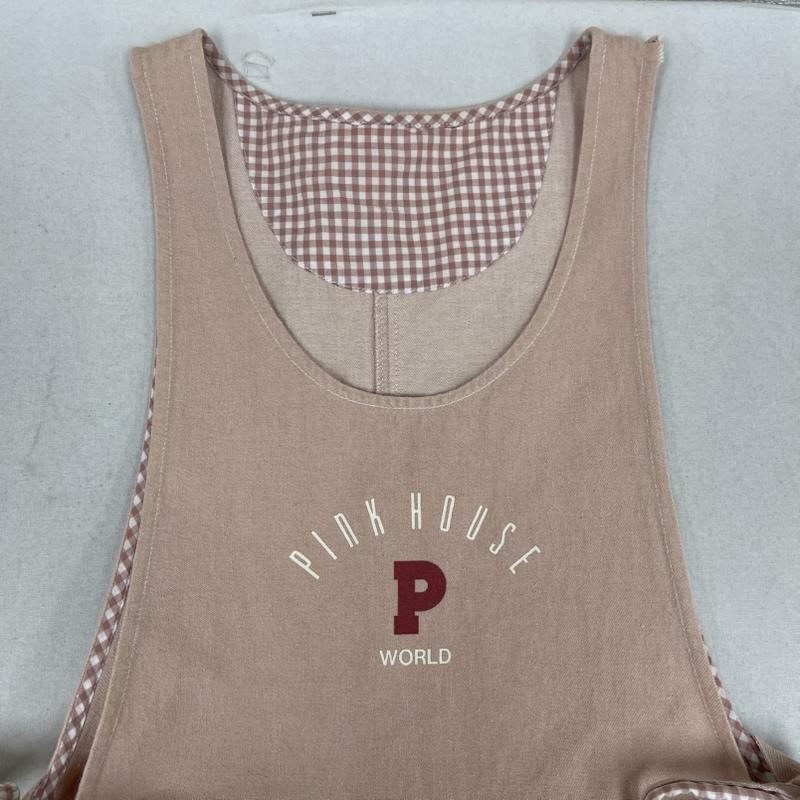 ピンクハウス PINK HOUSE サロペット・オーバーオール サロペット、オーバーオール 日本製 ロゴパッチ 刺繍 サロペット ワンピース ジャンパー スカート 桃 / ピンク / pink レディース USED 古着 中古 50162558