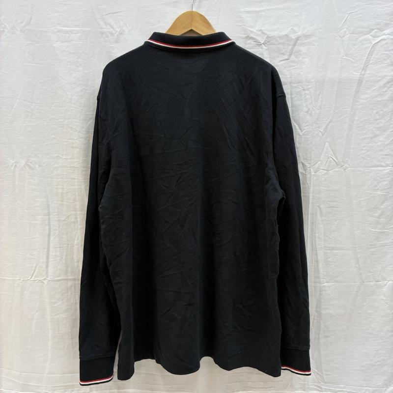 ポロラルフローレン POLO RALPH LAUREN ポロシャツ 長袖 ビッグポニー 刺繍 リブライン ロングスリーブ ポロシャツ XXL メンズ USED 古着 中古 50162560