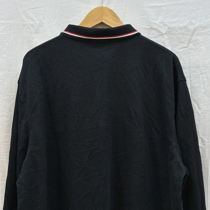 ポロラルフローレン POLO RALPH LAUREN ポロシャツ 長袖 ビッグポニー 刺繍 リブライン ロングスリーブ ポロシャツ XXL メンズ USED 古着 中古 50162560