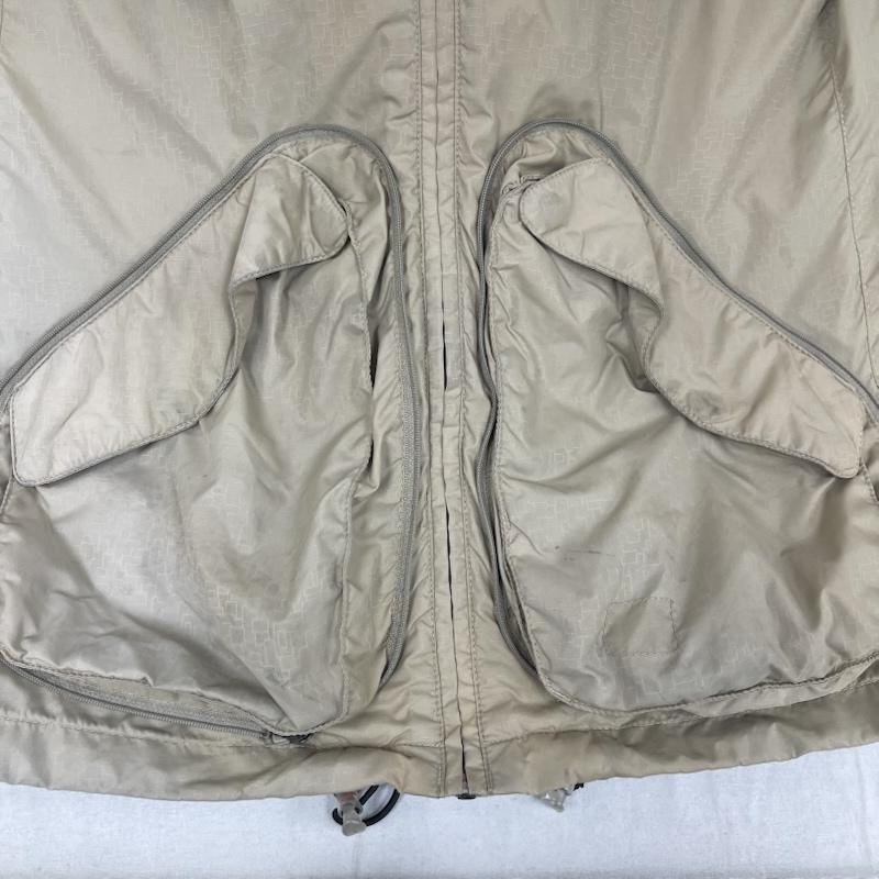 オークリー OAKLEY ジャケット、上着 ジャンパー、ブルゾン 00s FA05 Fuel Load Jacke テックデザイン ナイロン フード ジャケット S ベージュ / ベージュ / beige メンズ USED 古着 中古 50162565
