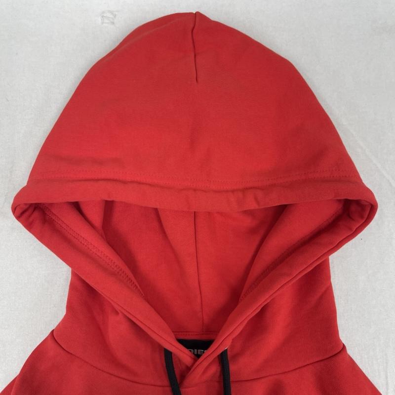 ディーゼル DIESEL パーカー 長袖 S-GIR-HOOD-A1 DDDR グラフィック プリント プルオーバー パーカー XL 赤 / レッド / red メンズ USED 古着 中古 50162572