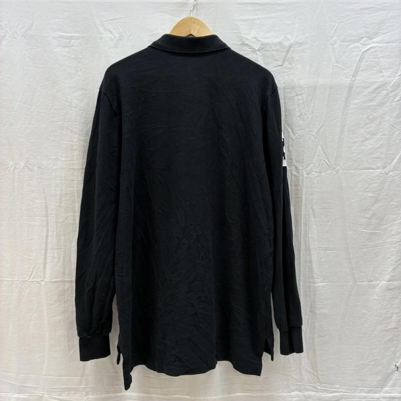 ポロバイラルフローレン Polo by RALPH LAUREN ポロシャツ 長袖 ビッグポニー ナンバリング 刺繍 ロングスリーブ ポロシャツ XL メンズ USED 古着 中古 50162573