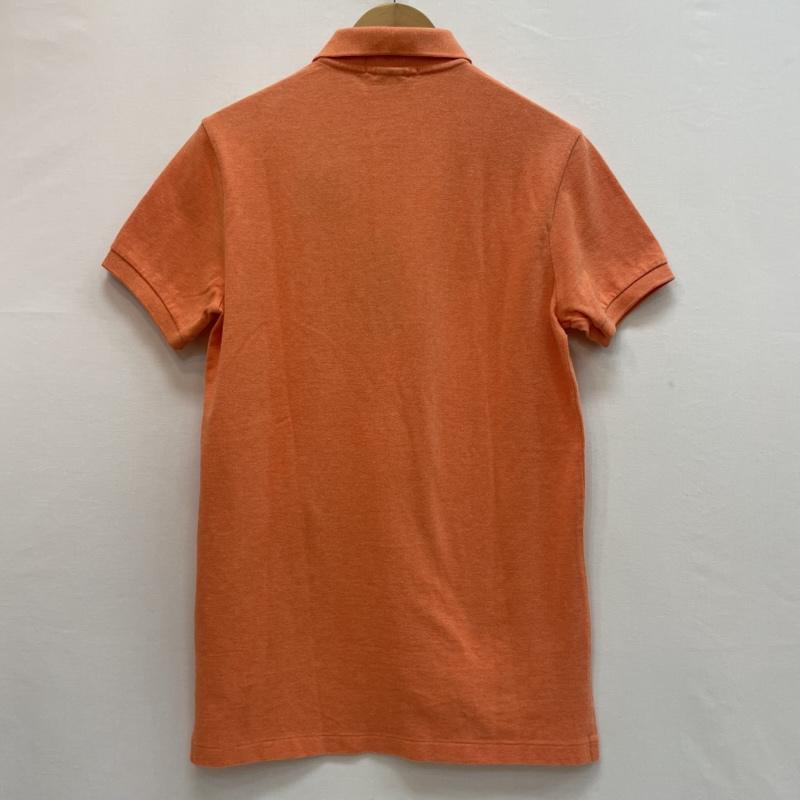 ポロラルフローレン POLO RALPH LAUREN ポロシャツ 半袖 半袖 ポロシャツ胸元 ワンポイント ポニー 刺繍 タグ付き S 無地 X ワンポイント 橙 / オレンジ / orange メンズ USED 古着 中古 50162579