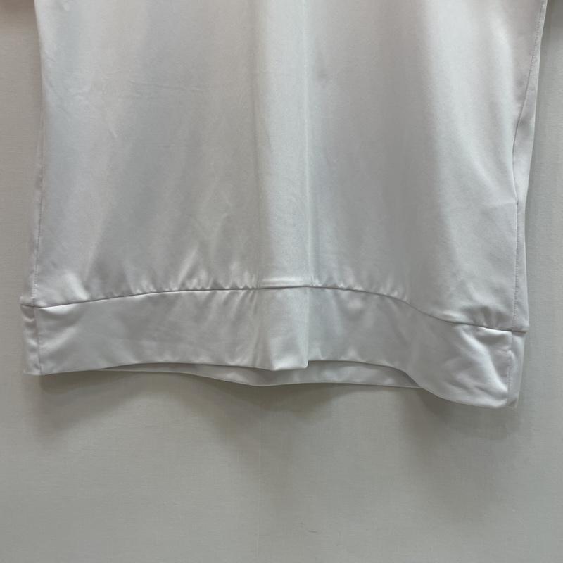 ＵＳＥＤ古着 USED/古着 Tシャツ 半袖 LUXEAKMPLUS リュクスエイケイエムプラス ゴランド ロゴ スター モチーフ ゴルフ 半袖モックネック Tシャツ M 無地 X ロゴ、文字 白 / ホワイト / white X 黒 / ブラック / black メンズ USED 古着 中古 50162584