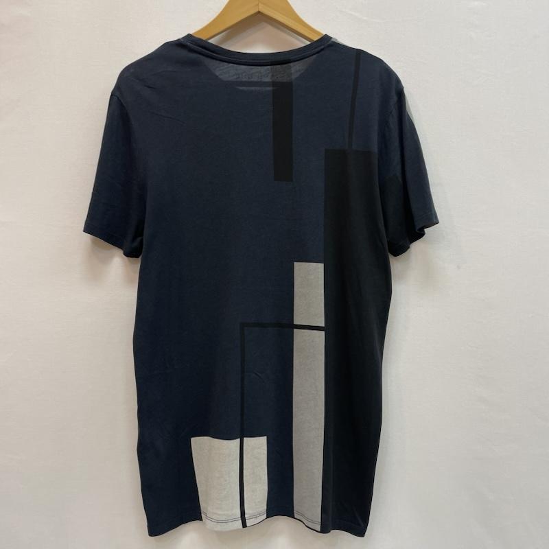アルマーニエクスチェンジ A/X ARMANIEXCHANGE Tシャツ 半袖 グラフィック プリント Ｔシャツ S プリント X 総柄 黒 / ブラック / black X 紺 / ネイビー / navy X 灰 / グレー / gray メンズ USED 古着 中古 50162591