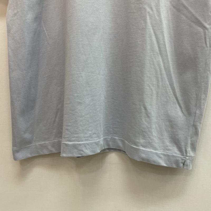 ラコステ LACOSTE Tシャツ 半袖 ライトブルー クルーネック Tシャツ ワンポイント ワニ ロゴ ワッペン L 水色 / ライトブルー / メンズ USED 古着 中古 50162593