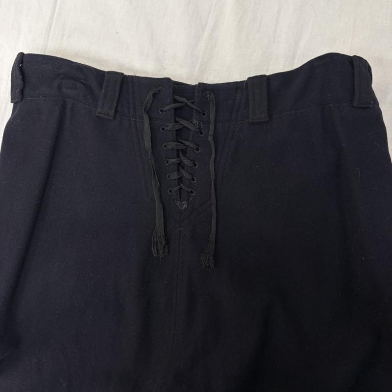 ヴィンテージ VINTAGE ボトムス ボトムス US NAVY 40s-50s NAVAL CLOTHING FACTORY セーラーパンツ serval usa zipper - 無地 紺 / ネイビー / navy メンズ USED 古着 中古 50162597