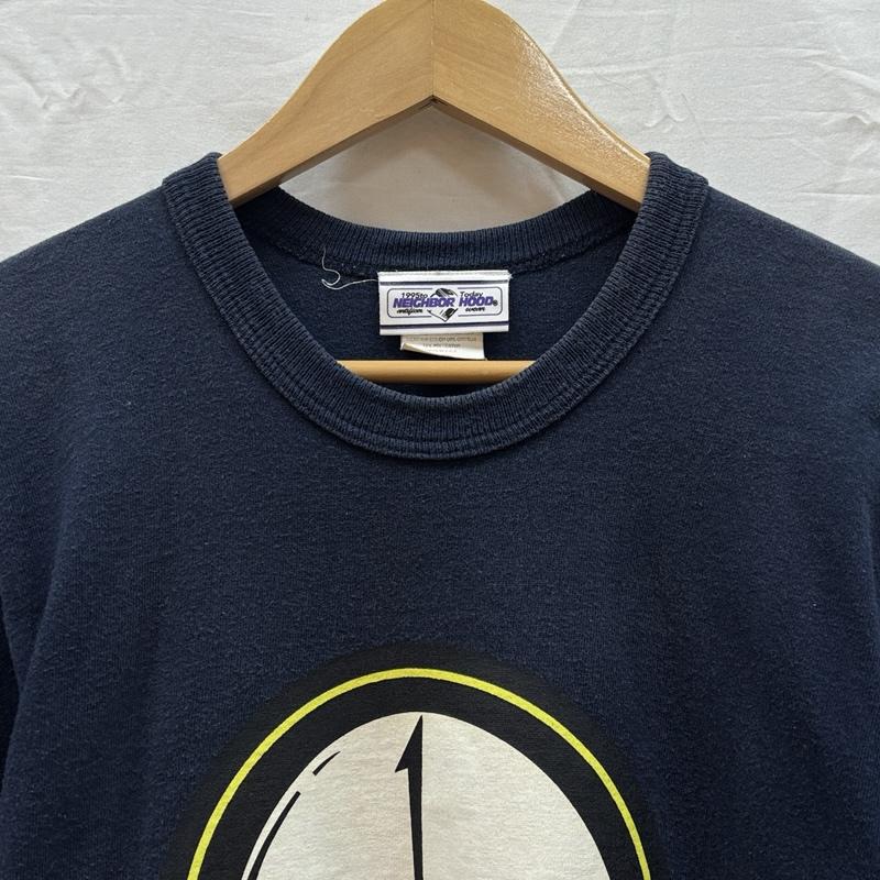 ネイバーフッド NEIGHBORHOOD Tシャツ 半袖 90年代 ビンテージ USA製 スカル ロゴ クルーネック 半袖 Tシャツ 90s VINTAGE S 紺 / ネイビー / navy メンズ USED 古着 中古 50162603