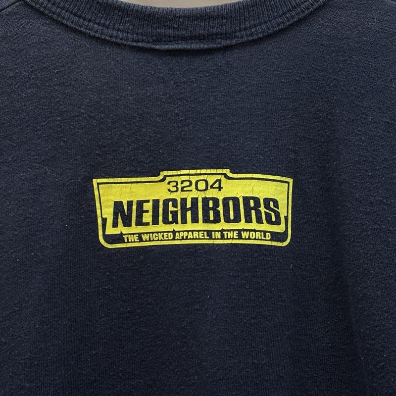 ネイバーフッド NEIGHBORHOOD Tシャツ 半袖 90年代 ビンテージ USA製 スカル ロゴ クルーネック 半袖 Tシャツ 90s VINTAGE S 紺 / ネイビー / navy メンズ USED 古着 中古 50162603