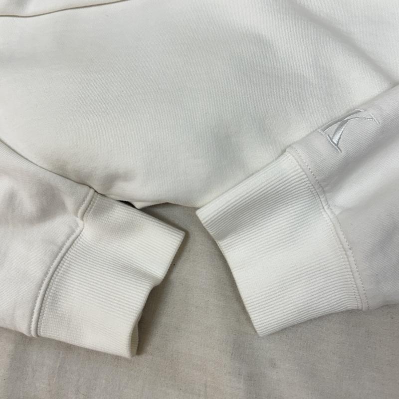 カルヴァン クライン ジーンズ Calvin Klein Jeans パーカー 長袖 ロゴ 刺繍 プルオーバー フーディ パーカー M 白 / ホワイト / white メンズ USED 古着 中古 50162608