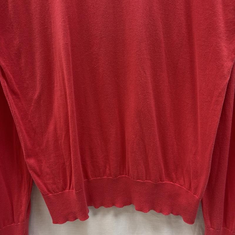 ジョンスメドレー JOHN SMEDLEY ニット、セーター 長袖 イギリス製 薄手 コットン Vネック ニット セーター M メンズ USED 古着 中古 50162618