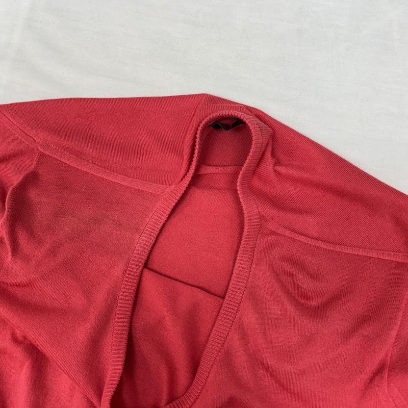 ジョンスメドレー JOHN SMEDLEY ニット、セーター 長袖 イギリス製 薄手 コットン Vネック ニット セーター M メンズ USED 古着 中古 50162618