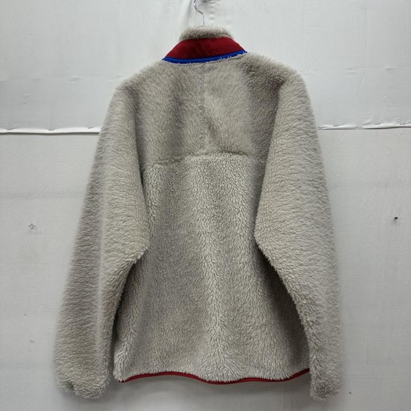 パタゴニア patagonia ジャケット、上着 ジャンパー、ブルゾン レトロX ボア フリース ジャケット 23056 FA23 L 白 / ホワイト / white X 赤 / レッド / red メンズ USED 古着 中古 50162620