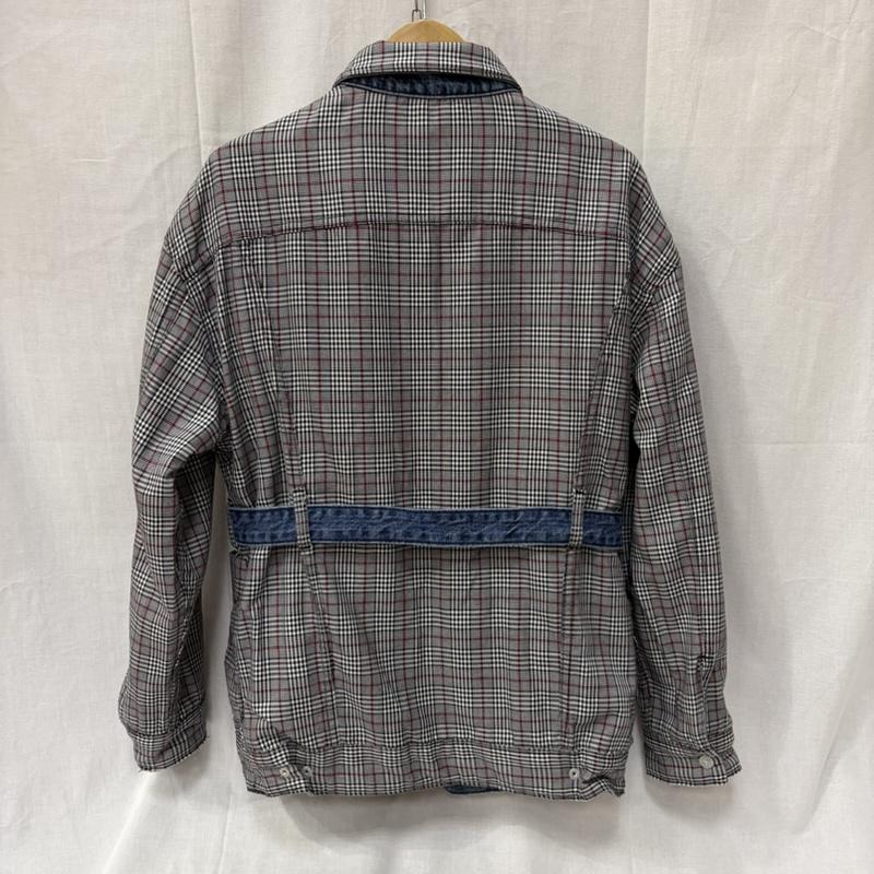 リーバイストラウスアンドコー Levi Strauss & co. ジャケット、上着 ジャケット、ブレザー Levi’ｓ 84684-0000 デニムジャケット グレンチェック リバーシブル インディゴ S S 青 / ブルー / blue メンズ USED 古着 中古 50162627
