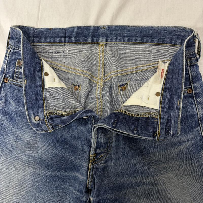 リーバイス Levi s パンツ デニム、ジーンズ 503BXX 赤耳 レザーパッチ BIG E セルビッジ ボタン裏刻印J09 W31/L36 インディゴ 31インチ 無地 青 / ブルー / blue メンズ USED 古着 中古 50162628