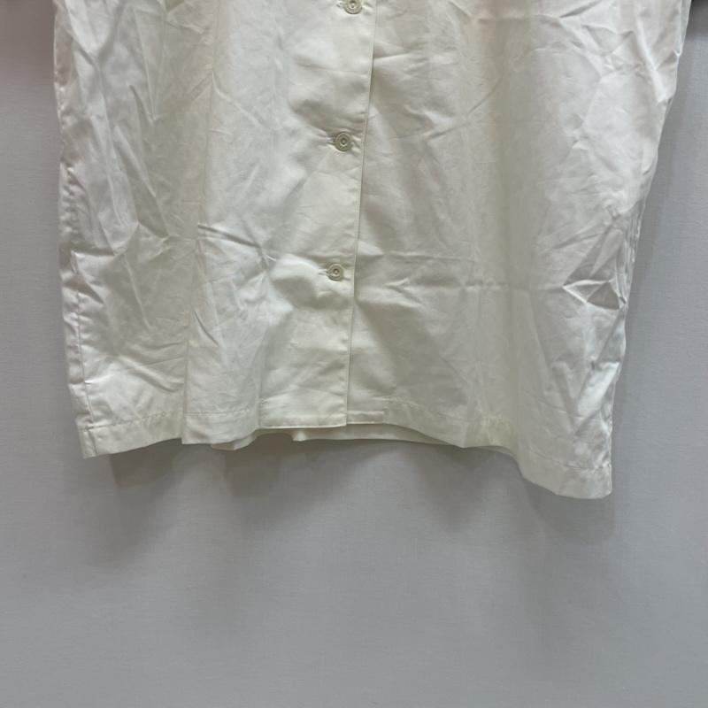 バレンシアガ BALENCIAGA ポロシャツ 半袖 バレンシアガ スポーツ ヴィンテージ ポロシャツ 幾何学 模様 フルボタン L 無地 X 幾何柄 白 / ホワイト / white X 青 / ブルー / blue メンズ USED 古着 中古 50162631