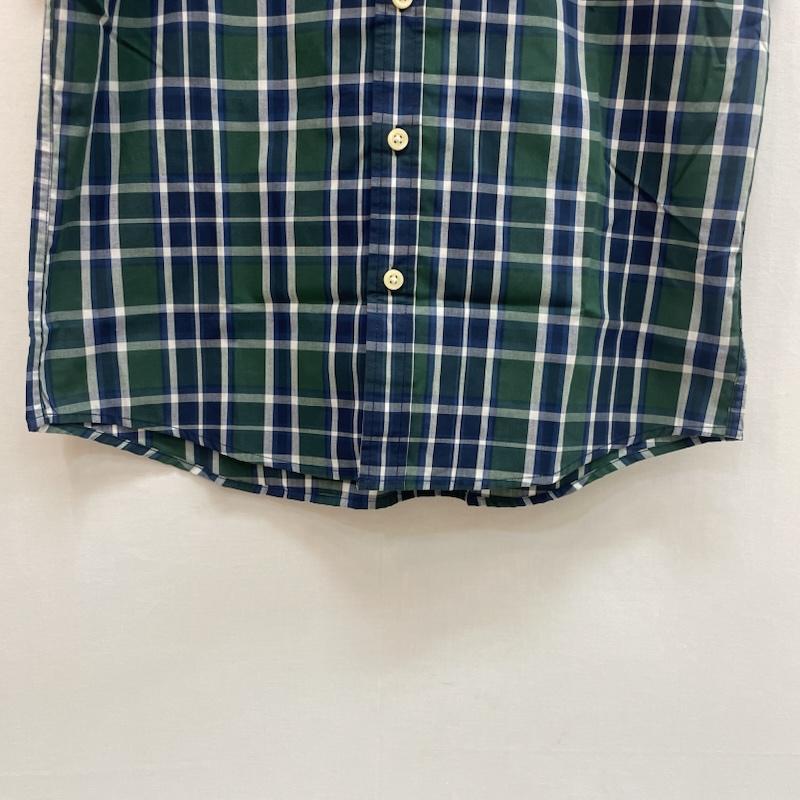 コロンビア Columbia シャツ、ブラウス 半袖 チェック柄 半袖 シャツ 胸ポケット オムニウィック M チェック 青 / ブルー / blue X 緑 / グリーン / green X 白 / ホワイト / white メンズ USED 古着 中古 50162638