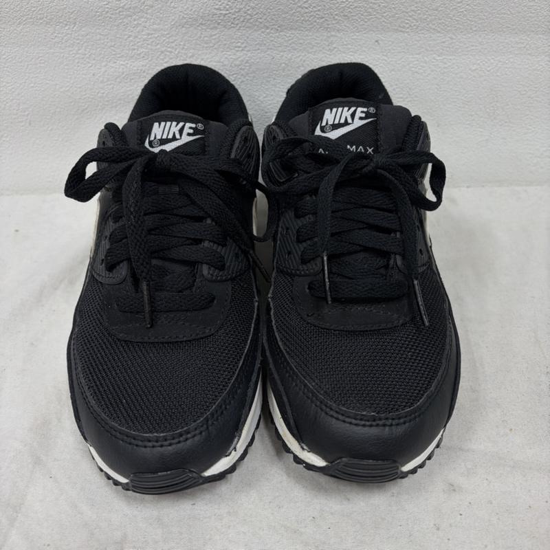 ナイキ NIKE スニーカー スニーカー AIR MAX 90 スニーカー CQ2560-001 エアマックス 24.5cm ロゴ、文字 黒 / ブラック / black X 白 / ホワイト / white レディース USED 古着 中古 50162642