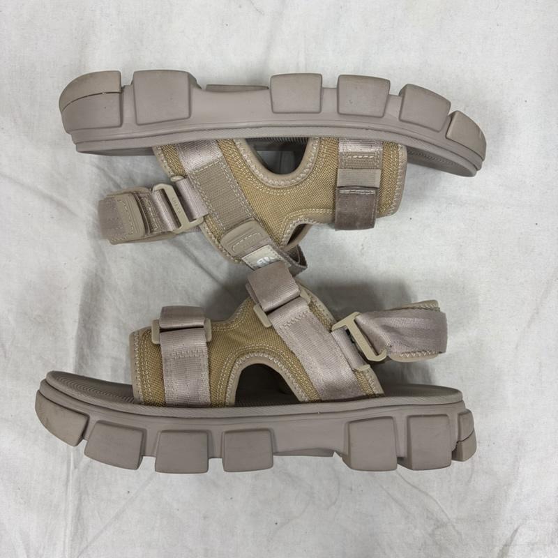 シャカ SHAKA サンダル サンダル ミリタリー ストラップ スポーツ サンダル CHILL OUT SF SK-185 26.0cm ロゴ、文字 ベージュ / ベージュ / beige メンズ USED 古着 中古 50162643