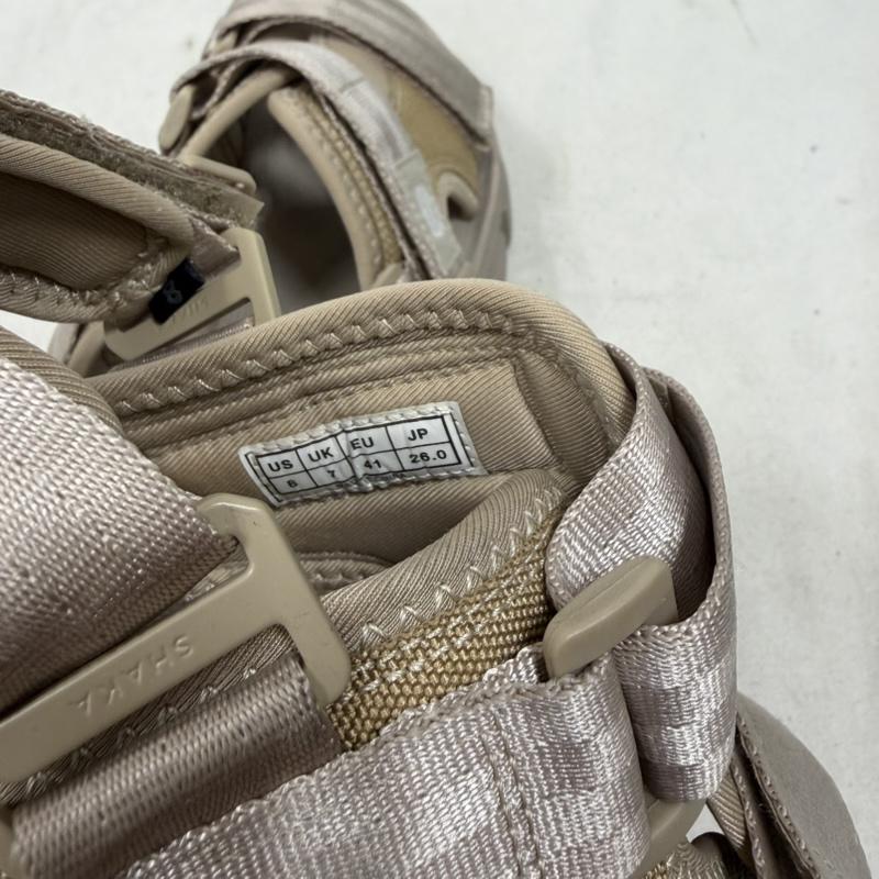 シャカ SHAKA サンダル サンダル ミリタリー ストラップ スポーツ サンダル CHILL OUT SF SK-185 26.0cm ロゴ、文字 ベージュ / ベージュ / beige メンズ USED 古着 中古 50162643