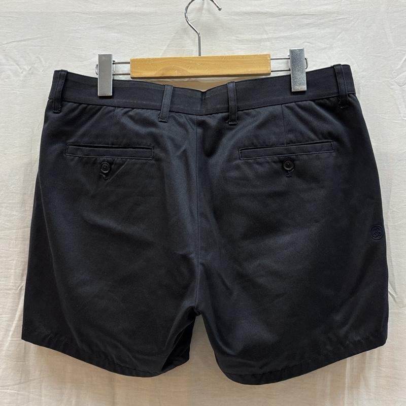ステューシー STUSSY パンツ ショートパンツ DELUXE ワーク ショーツ ショート ハーフ パンツ Sリンクロゴ 34インチ 紺 / ネイビー / navy メンズ USED 古着 中古 50162651