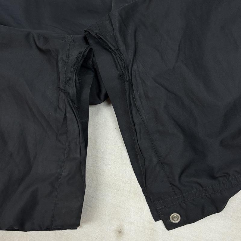 ナイキ NIKE ボトムス ボトムス 90年代 ビンテージ タイ製 サイドボタン ナイロン トラック パンツ 90s VINTAGE M 黒 / ブラック / black メンズ USED 古着 中古 50162652