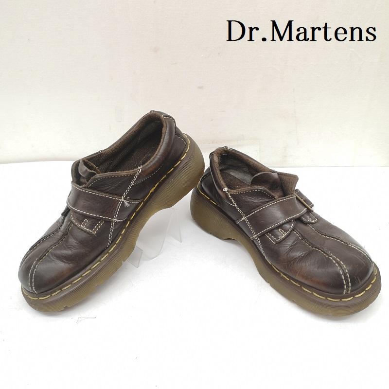 ドクターマーチン Dr.Martens ブーツ 一般 厚底 モンク ストラップ シューズ 22.0cm レディース USED 古着 中古 50162660