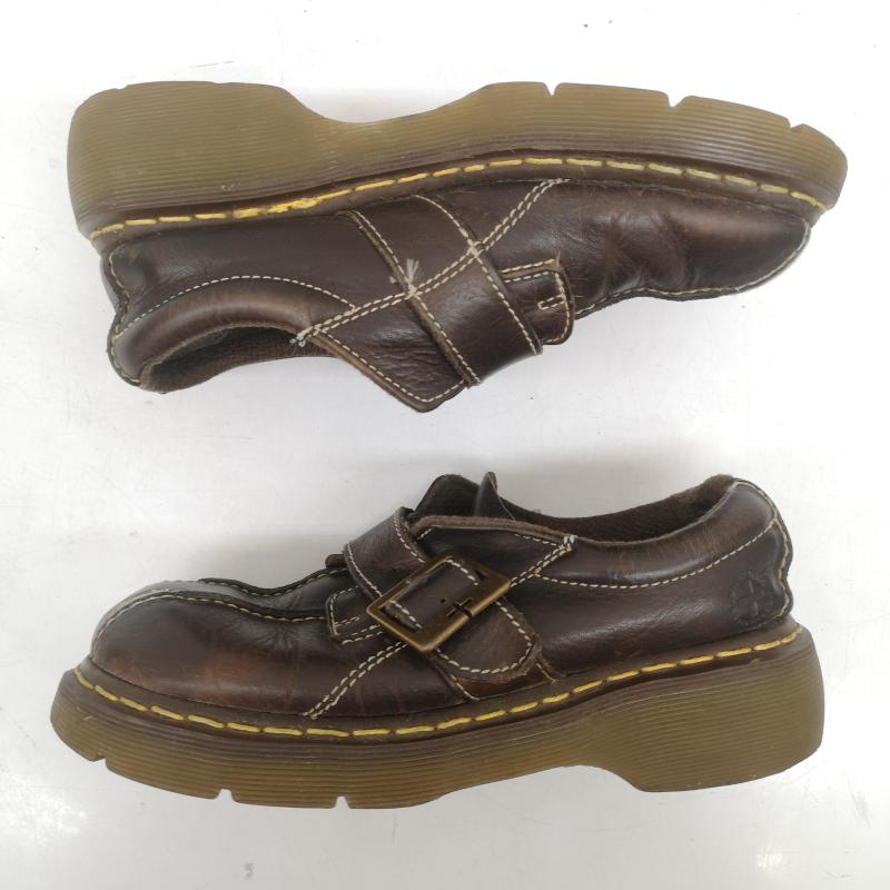 ドクターマーチン Dr.Martens ブーツ 一般 厚底 モンク ストラップ シューズ 22.0cm レディース USED 古着 中古 50162660