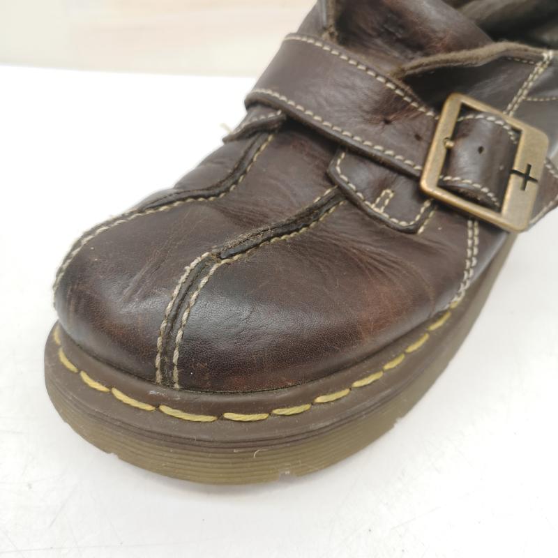 ドクターマーチン Dr.Martens ブーツ 一般 厚底 モンク ストラップ シューズ 22.0cm レディース USED 古着 中古 50162660