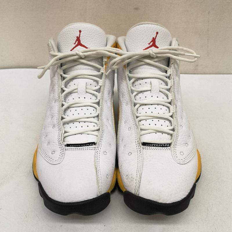 ナイキ NIKE スニーカー スニーカー AIR JORDAN 13 Del Sol 414571 167 エアジョーダン デルソル スニーカー 26.0cm 白 / ホワイト / white X 黄 / イエロー / yellow メンズ USED 古着 中古 50162663