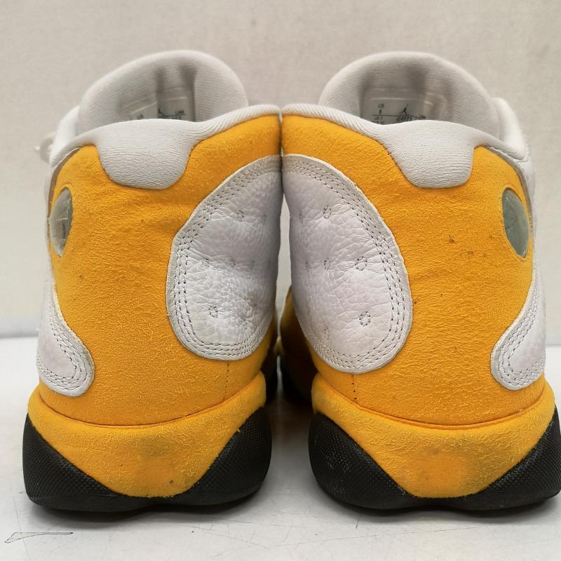 ナイキ NIKE スニーカー スニーカー AIR JORDAN 13 Del Sol 414571 167 エアジョーダン デルソル スニーカー 26.0cm 白 / ホワイト / white X 黄 / イエロー / yellow メンズ USED 古着 中古 50162663