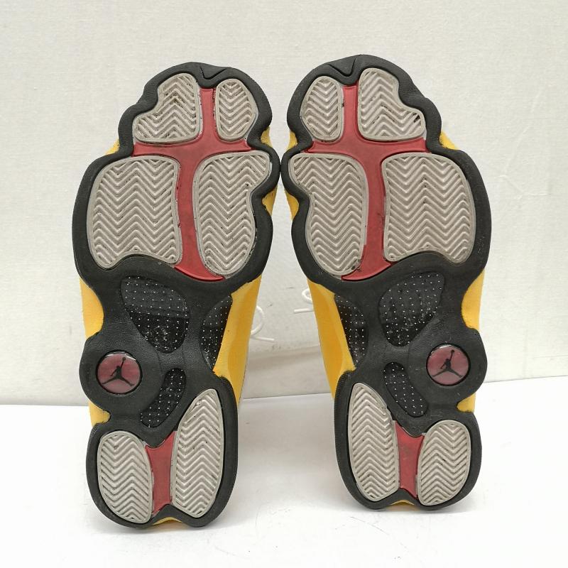 ナイキ NIKE スニーカー スニーカー AIR JORDAN 13 Del Sol 414571 167 エアジョーダン デルソル スニーカー 26.0cm 白 / ホワイト / white X 黄 / イエロー / yellow メンズ USED 古着 中古 50162663